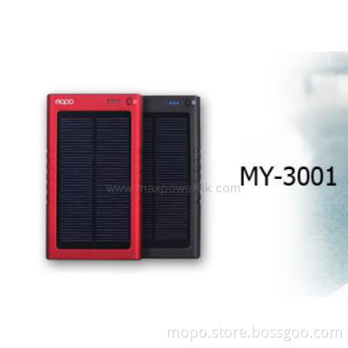 Portable solar charger, used for: Mobile phone, iphone, ipod